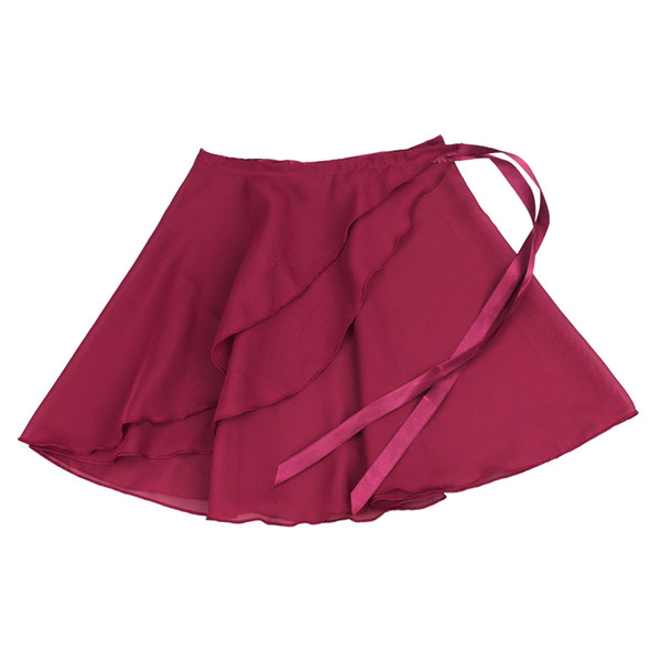 Ballet Dance Skirt Adult Girl New Arrival Solid Color Chiffon Gymnastics Practice Accessories Women Cheap Ballet Skirt