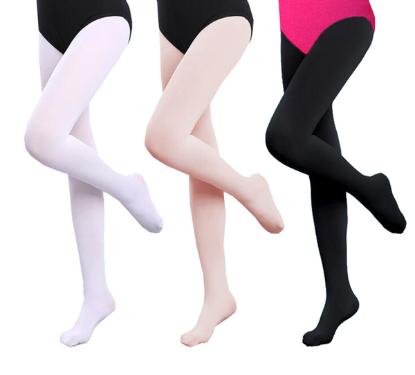 Women Girls Adults Seamless Ballet Pantyhose Ballet Tights Microfiber Dance Stockings Exercise Clothes Ballet Leggings with Foot 80D 90D D