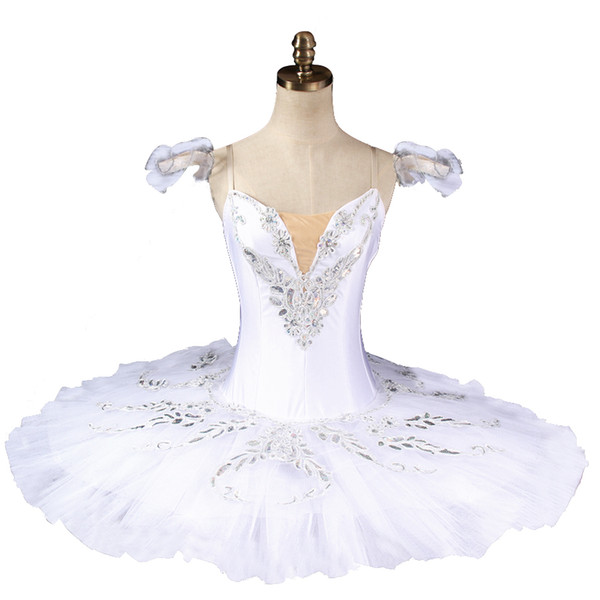 sleeping beauty white professional ballet tutu Classical ballet tutus white swan lake ballet stage costumesBT8926