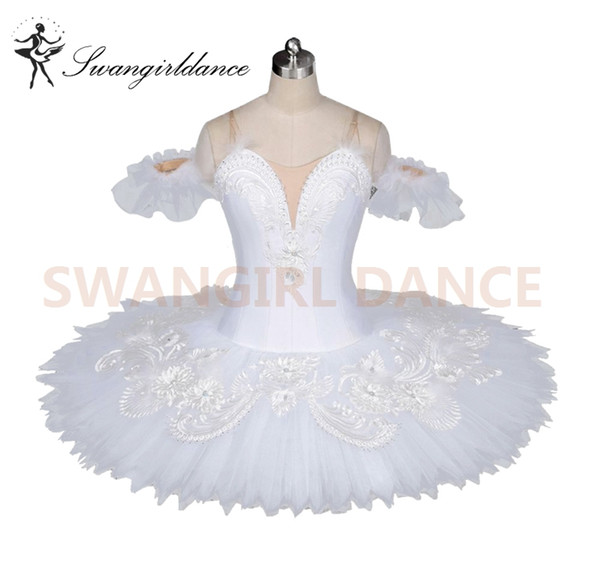 Snow White Queen Gold Medalist Final Round Competiton YAGP Professional Ballet Tutu Women Platter Pancake Doll Costume BT9036