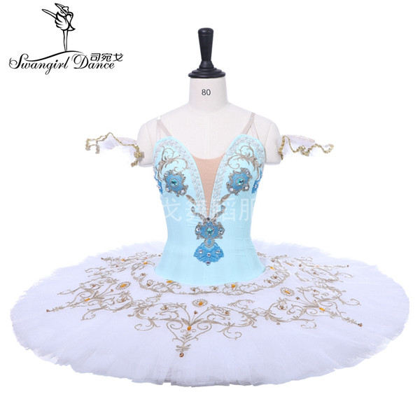 girl's Sleeping Beauty Performance Ballet Stage Costume Dress blue bird professional ballet tutu classical ballet tutus BT9234A