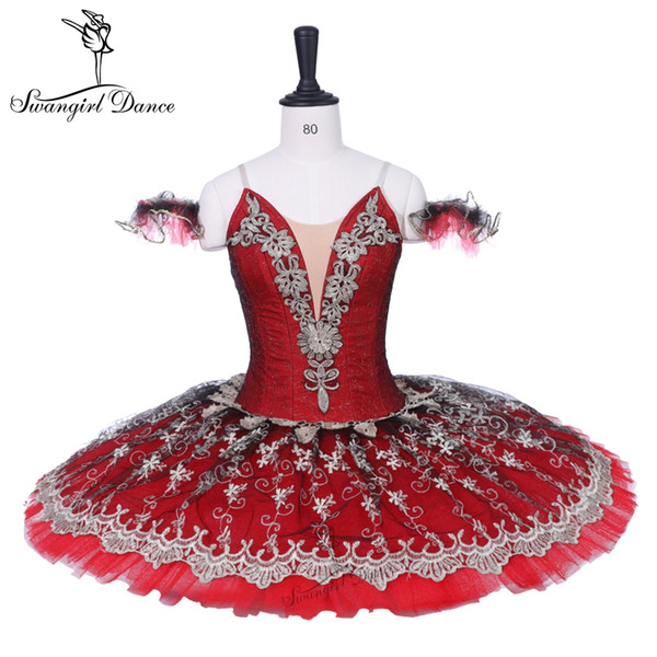 Red tutu ballet professional Don Quixote variation tutu Swan lake variation ballet costume Ballerina ballet Dress BT9203