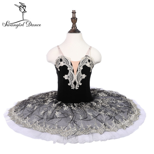 black swan lake pre-professional ballet tutu women performance ballerina dance costume tutu18043