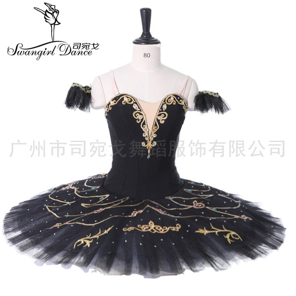 black swan professional tutu women competiton ballet stage costume tutu performance costume BT9295