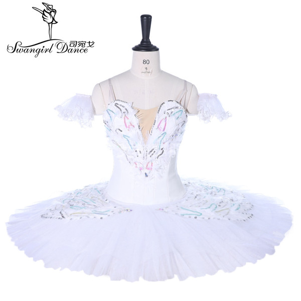 Dying White Swan Professional Ballet Tutu Women Performance Classical Ballet Stage Costumes BT9257t Costume for girlsBT9255