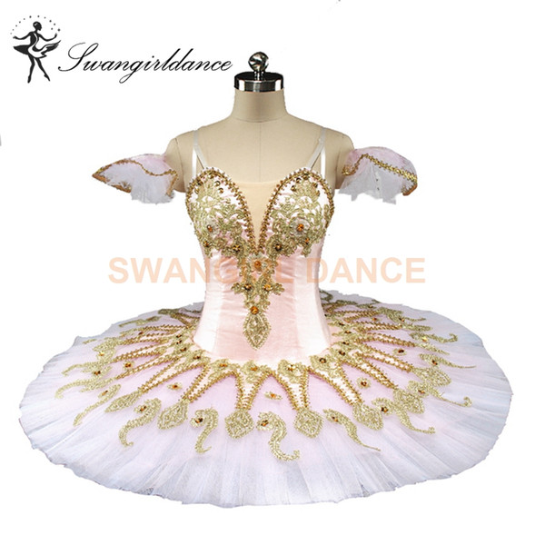 Pink Fairy Nutcracker Women Performance Professional Ballet Tutus Adult Doll Sleeping Beauty Classical Tutu Costumes For Girls BT9134D