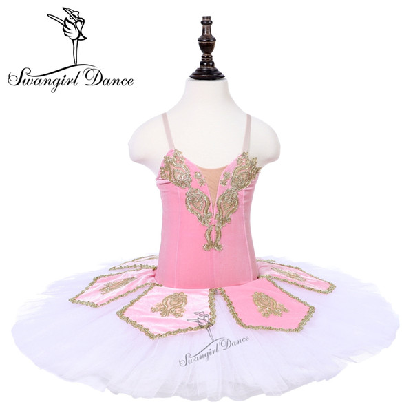 Junior Performance Dance School Ballet Tutu Dress Ballerina Stage Ballet Costume Leotard Girls Dance TutuPPL18040