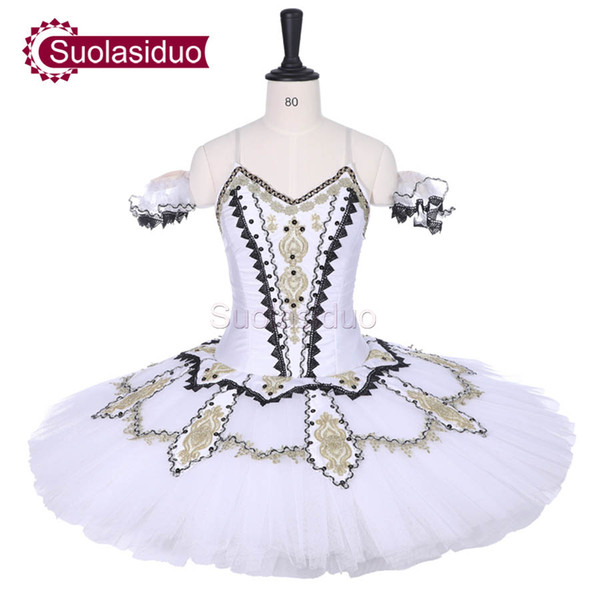 Adult White Classical Ballet Tutu Swan Lake Stage Performance Costumes Children Professional Ballet Skirt Competition Apperal