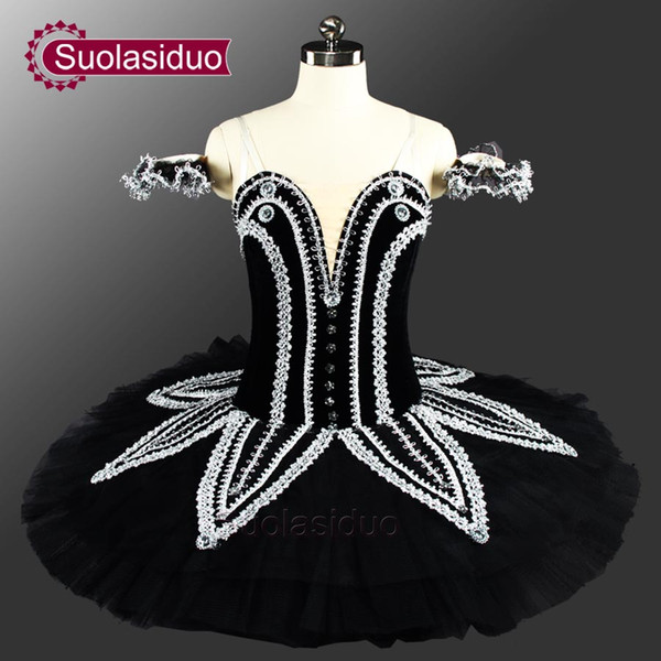 Black Swan Black Professional Ballet Tutu Ballet Tutu Dancewear Girls Ballet Tutu De Danse Classical SD0066