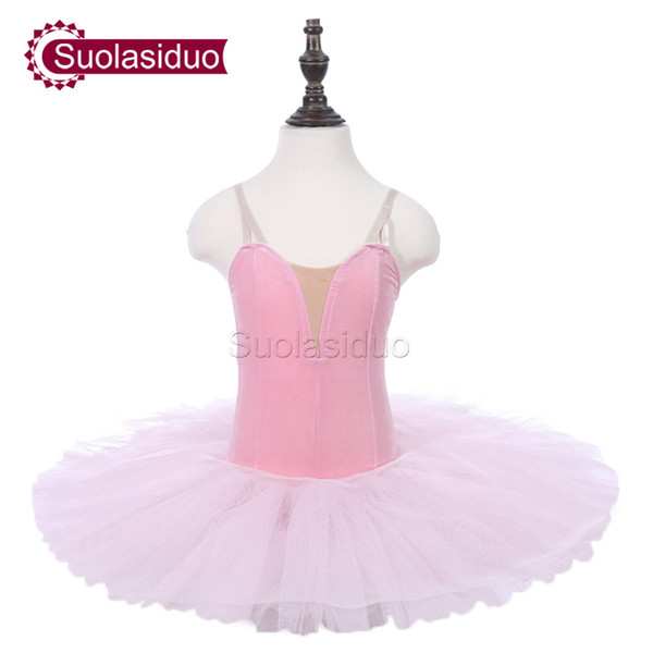 Pink Children Professional Ballet Tutu Girls Stage Performance Competition Costumes Kids Ballet Dance Apperal Adult Ballet Skirt Dresses