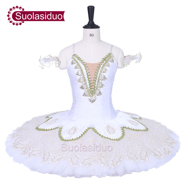 Professional Ballet Tutu Swan Lake Performance Stage Wear For Adult Women White Ballet Dance Competition Costumes Girls Ballet Skirt