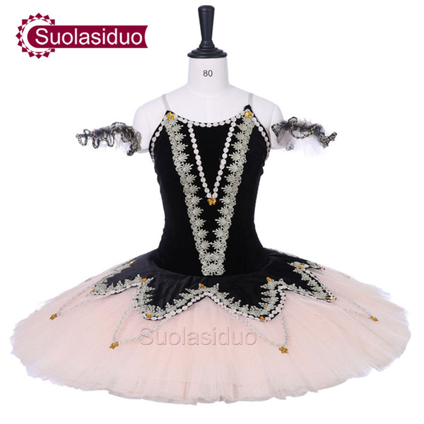 Professional Black Adult Ballet Tutu The Nutcracker Performance Stage Wear Women Pink Ballet Dance Competition Costumes Girls Ballet Skirt