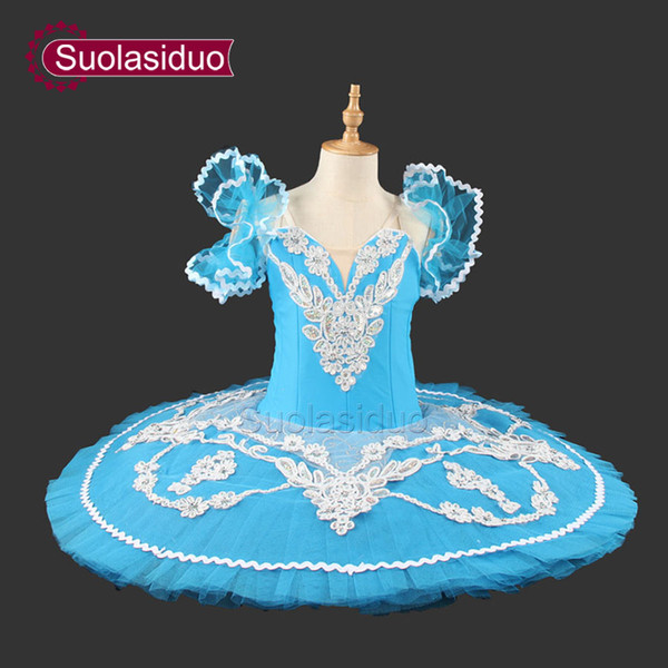 Blue Bird Professional Tutu Nutcracker Ballet Costume Girls Pancake Classical YAGP Competition Tutu SD0005