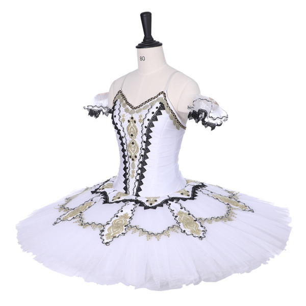 New Arrival Adult White Professional Ballet Tutu Costumes Women Swan Lake Performance Competition Ballet Apperal Girls Ballet Dresses