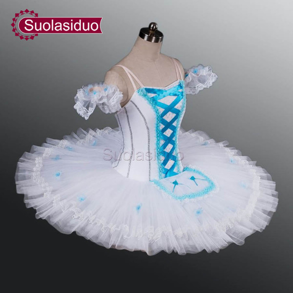 Professional White Adult Ballet Tutu Costumes Women Ballet Dance Apperal Children Purple Ballet Skirt Girls Dresses