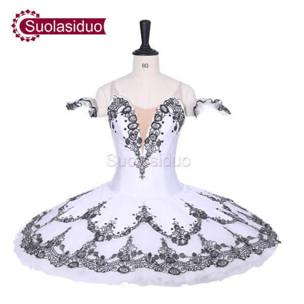 White Adult Professional Ballet Tutu The Swan Lake Stage Performance Competition Costumes Women Ballet Dance Apperal Girls Ballet Skirt