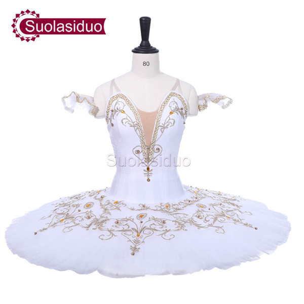 White Adult Professional Stage Ballet Tutu The Swan Lake Performance Competition Costumes Women Ballet Dance Apperal Children Ballet Skirt