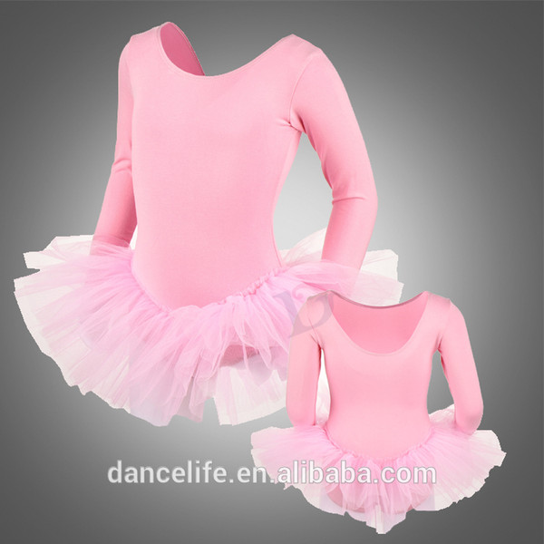 Free Child long sleeve ballet tutu C2224 wholesale child practice tutus discount dance costumes ballet dress ballet dance tutus