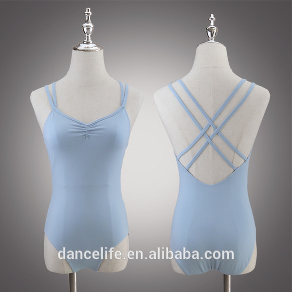 Free Adult double straps ballet leotards popular dance wear wholesale camisole ballet dance leotards ballet wear A2038