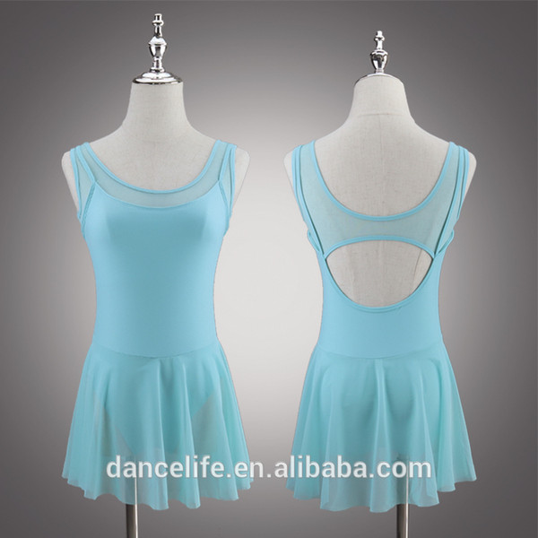 soft mesh dance dress sexy tank ballet dress wholesale sexy dance dress costumes dance wear supplier A2093