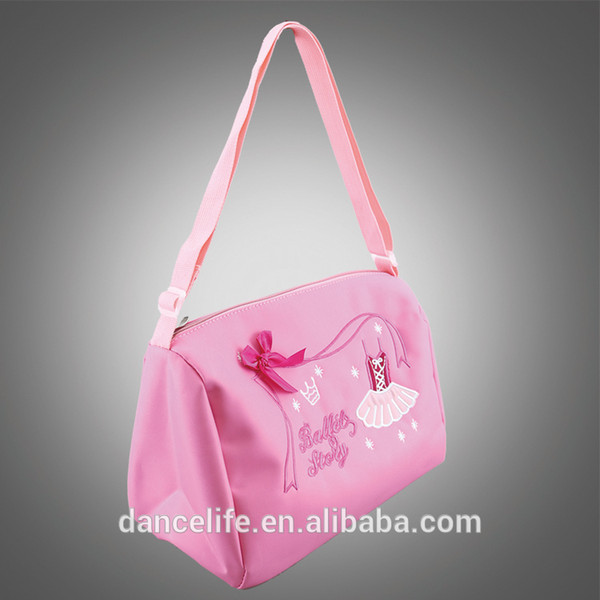 Free shipping R3027 Wholesale child ballet dance bags for competition dance bags discount girls ballet bags factory dance accessories