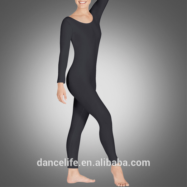 Free Adult long sleeve unitard A2619 ballet dance unitards wholesale gymnastics unitard cheap dance wear