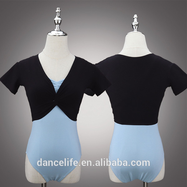 Free Adult twist short sleeve top A2413 wholesale dance wear china discount ballet wear for yoga top