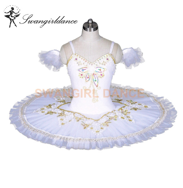 White Classical Ballet Tutu Professional Ballet Tutu White Tutu For Classic Ballet Kids BT8962