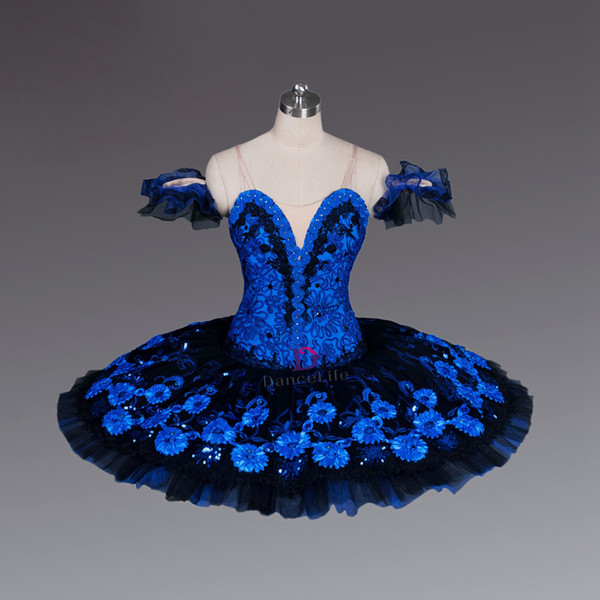 AP096 free shipping blue bird professional tutu women nutcracker tutu professional ballet costumes girls pancake tutu