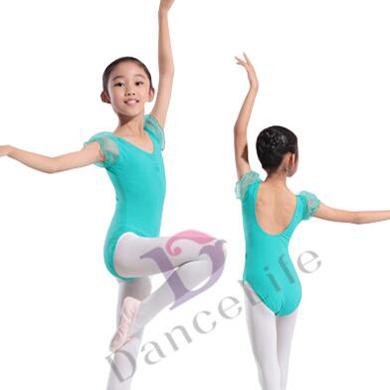 Free Child ballet leotard C2030 puff sleeve girls ballet leotard wholesale ballet leotard for girls