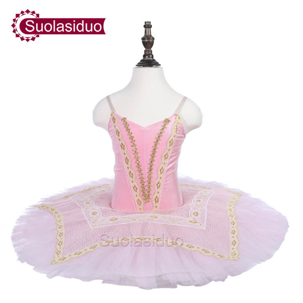 Baby Pink Ballet Tutu Classical Stage Performance Apparel Girls Ballet Dance Fashion Skirt Adult Ballet Dresses