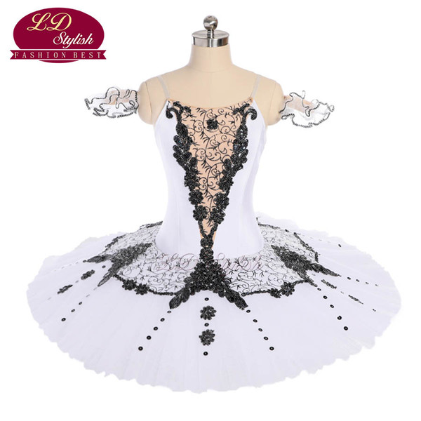 White Adult Professional Ballet Tutu Stage Wear Women Performance Dancewear Children Ballet Dresses Customes Kids Ballet Skirt Apperal