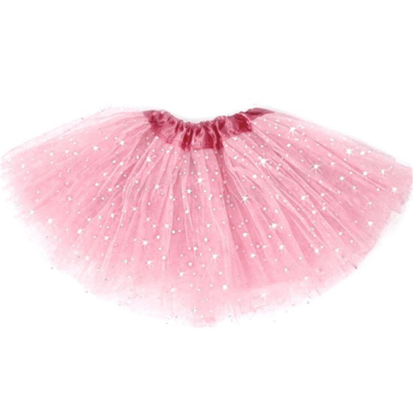 Girls Kids Tutu Skirt Princess Party Ballet Dance Wear skirt Costume pink