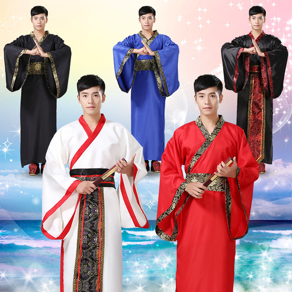 2018 new ancient traditional chinese folk dance dance costume costumes long dress hanfu lion china clothing woman men