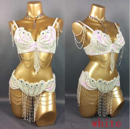 Women belly dance costume bellydance Bra+belt 2piece/ set any size,34/36/38/40/42 B/C/D/DD TF2152