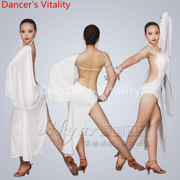 2017 Professional New Latin Dance Competition Costumes Rhythm Salsa Cha Cha Tango Dress Sexy Women Latin Dance Skirts