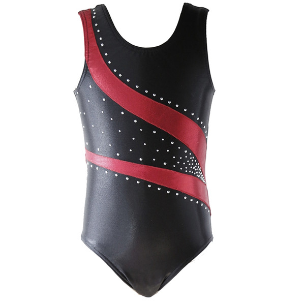 Fashion Kids Girls Gymnastics Leotards Ballet Dance Wear Tank Bodysuit Costumes 2018