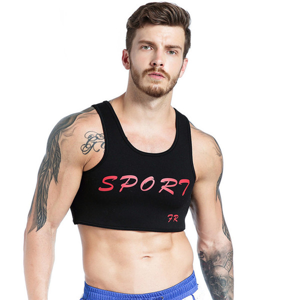 Letter Print Fitness Men Short Tank Tops Solid Slim Casual Sleeveless Sportswears Vest Sexy Cotton Undershirts Bodybuliding 40%W