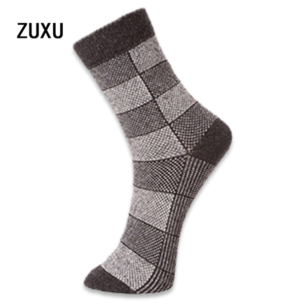 5 pairs/lot High Quality Men's Wool Socks Winter Cashmere Socks Winter Thickening Thermal