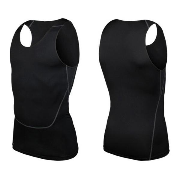 Mens Compression Wear Base Layer Tank Tops Vest Under Shirt