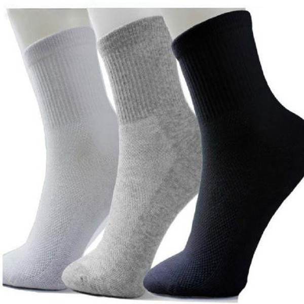 Wholesale- 5 Pair/LOT Hot Sale New Fashion Brand Quality Men's Brand Socks/ Autumn Thin Casual Soft Cotton Deportes Sock for Men