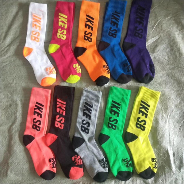 New Brand Kids Long Socks Children Breathable Long Cotton Socks Fashion Basketball Football Skateboard Hip-hop Sports Stocking