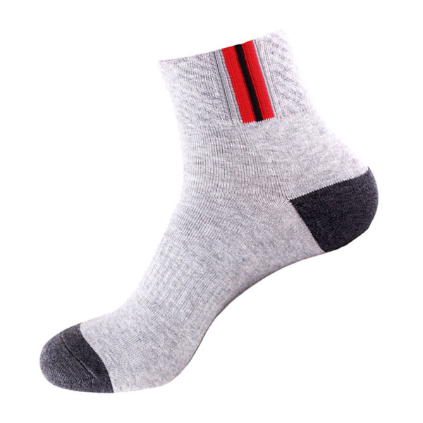 Mens Sock High Quality Spring Autumn Breathable Comfort Quick-drying Short Socks 5 Pairs/lots