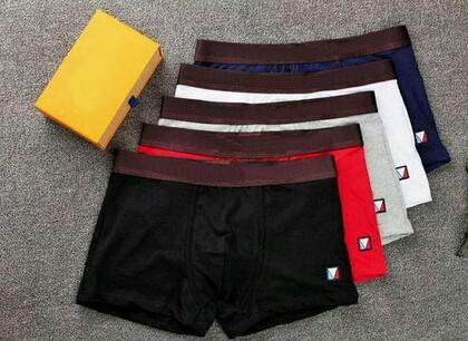 Boxer Brief For Man UnderPanties Sexy Underwear Mens Boxers Cotton Underwears Shorts Fish Pattern Male Boxer Shorts wrws