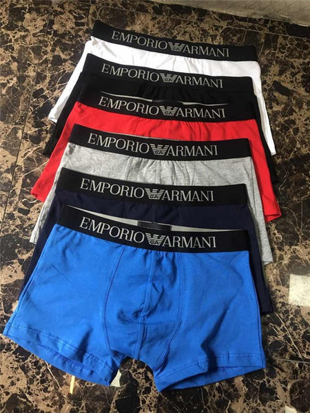 Fashion Pattern Gay Boxer Brief For Man UnderPanties Sexy Underwear Mens Boxers Cotton Underwears Shorts Pattern Male Boxer Shorts EA 331