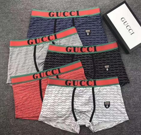 New Luxury Designer Sexy Mens STRIPE underwear Boxers For Man Underwear Cueca Boxer Interior Hombre Vintage black Boxer Shorts underpants