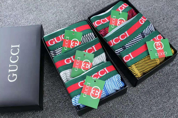 G1 Wholesale high quality underwear shorts for men new fashion luxury brand design medusa underwear for men sexy boxer short