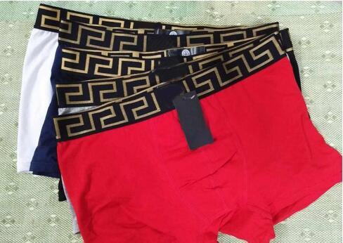 Wholesale Sexy boxer for men new luxury comfortable cotton underwear for men new style high quality breathable men boxer free shipping