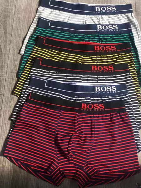 Wholesale high quality underwear shorts for men new fashion luxury brand design medusa underwear for men sexy boxer short