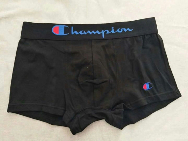 Men's Luxury Underwear Cotton Solid Color Boxer Briefs Breathable Comfortable Japanese Tide C Letter Shorts Male Underpants 7477